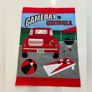 Gameday in Georgia Decorative Garden Flag